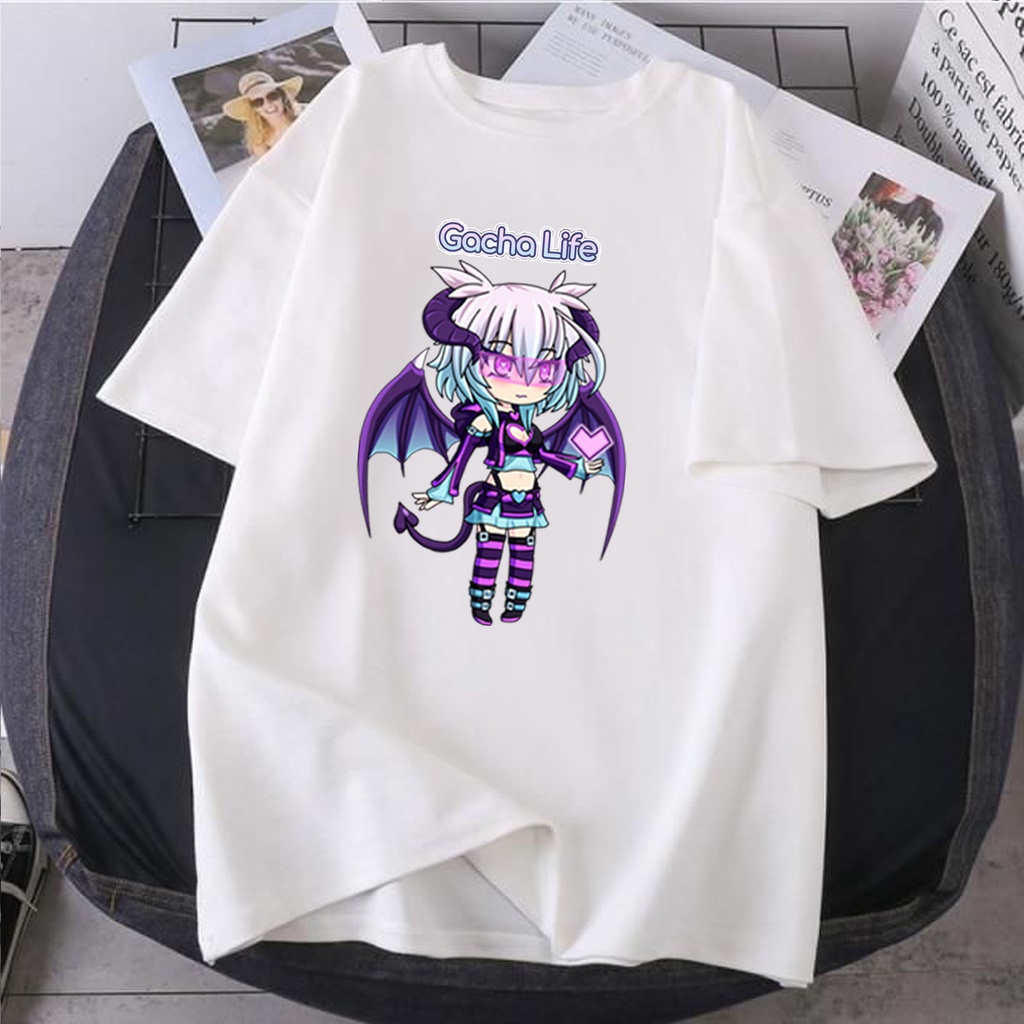 KAOS ANAK LAKI LAKI PEREMPUAN GACHA LIFE / KAOS ATASAN ANAK UNISEX / KAOS GAME ANAK TERBARU