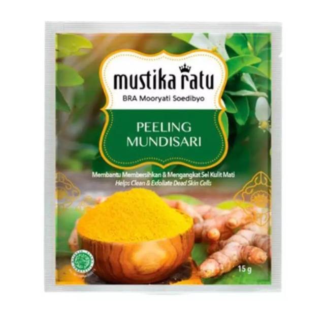 Mustika Ratu Peeling Mundisari 15 gr