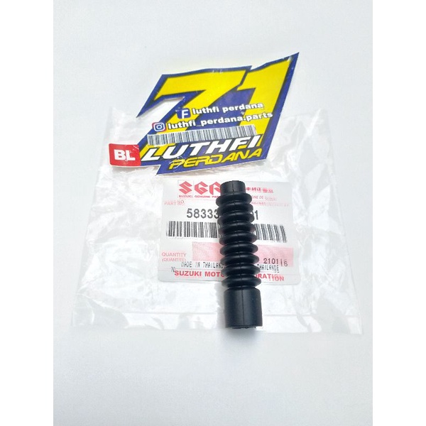 KARET KABEL GAS CHOKE KARBURATOR SATRIA HIU LUMBA ORIGINAL SGP