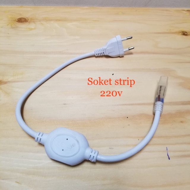 Soket led strip 220v 5050 plus jarun