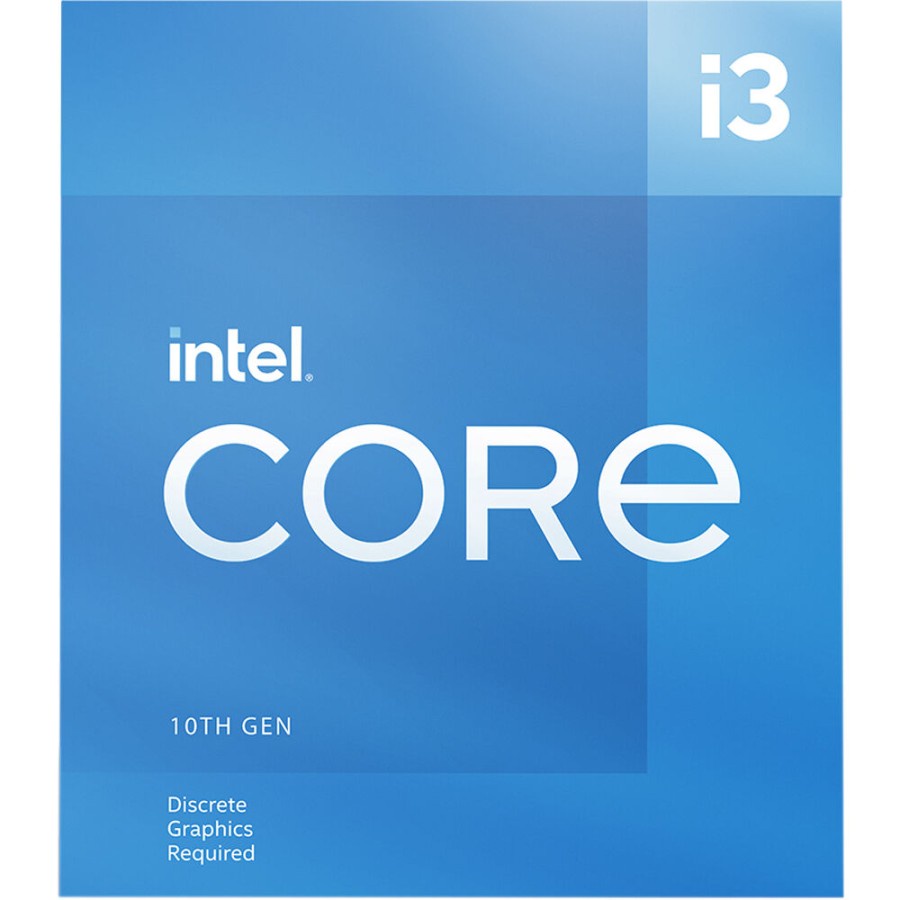 INTEL CORE I3 10105F 3.7GHz 4 CORE 8 THREAD COMET LAKE-S LGA1200 PROSESOR