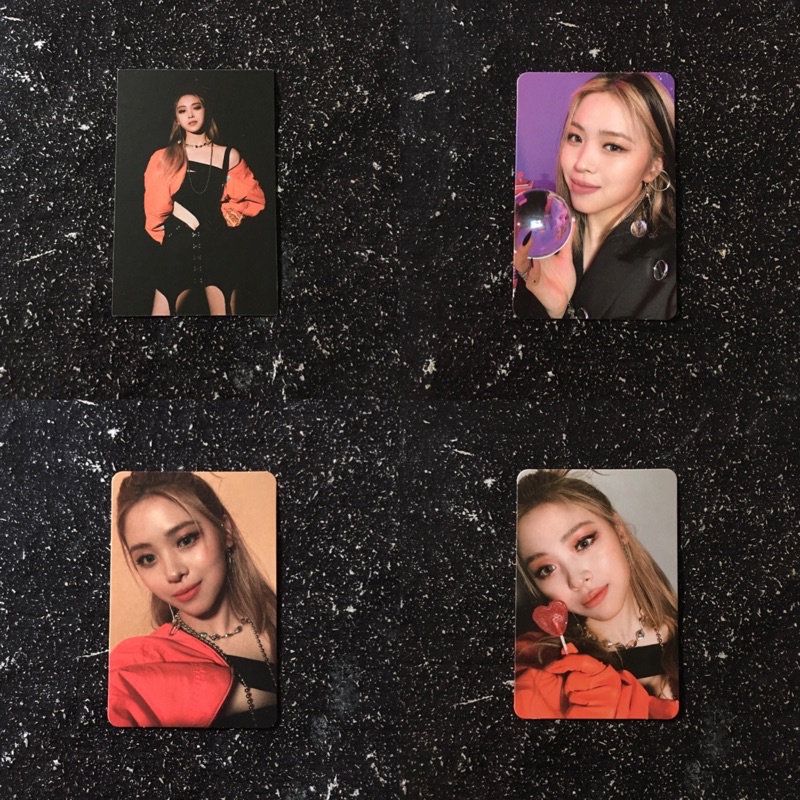 photocard ryujin guess who crystal hidden card kuning permen candy official murah