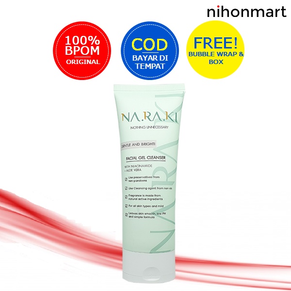 Naraki Gentle And Bright Facial Gel Cleanser 100ml