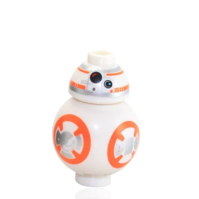 STAR WARS DROID BB8 BB 8 MINIFIG MINIFIGURE LEGO BOOTLEG MOMOW COLLECTION RESELLER BISA