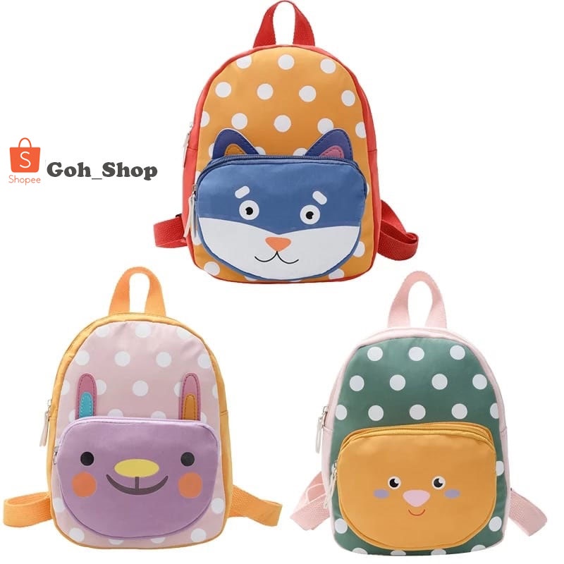 Tas Ransel Anak Karakter  Backpack Mini Kids Cartoon /Tas Murah/Tas karakter Kartun Lucu