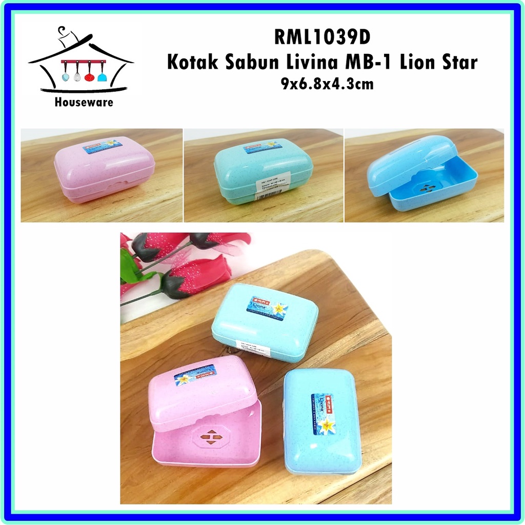 Kotak Sabun Livina Lion Star MB-1/MB-1/MB-10/MB-15