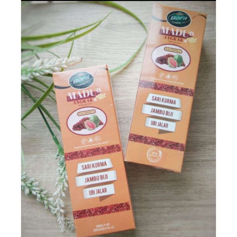 

madu angkak biofit plus sari jambu biji dan sari umbi
