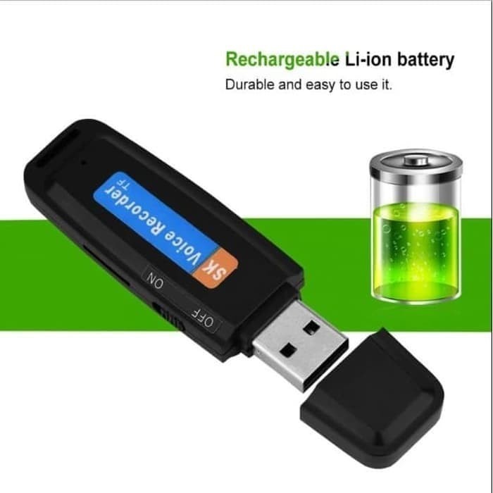 MAGIC Spy Flashdisk USB Voice Recorder alat perekam suara