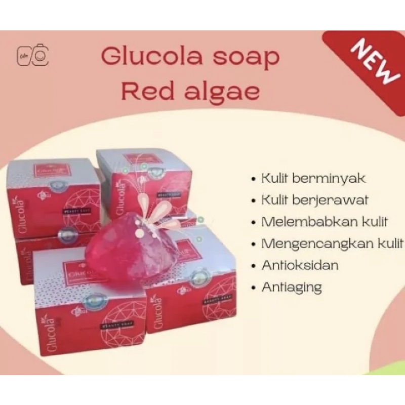 Glucola Soap Red Algea by MCi Glucola facial soap
