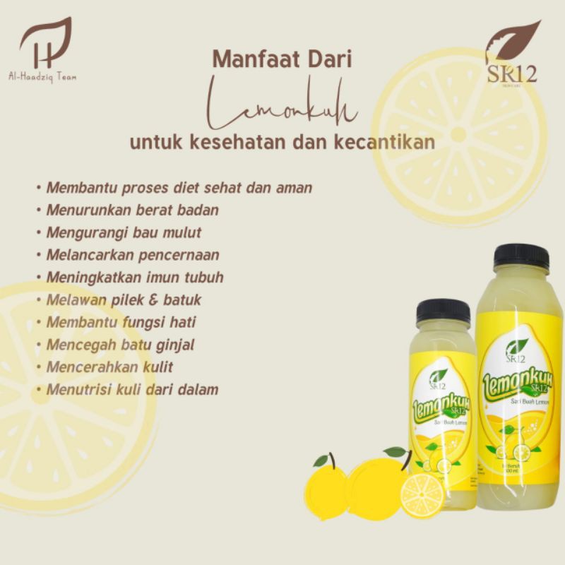 

LEMONKUH SR12 LEMON PERAS ASLI