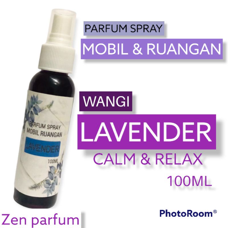 PARFUM MOBIL RUANGAN SPRAY LAVENDER PREMIUM 100ML