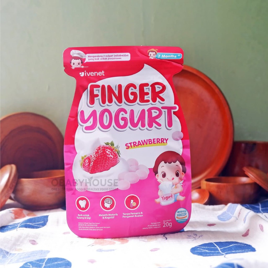 Ivenet Finger Yogurt-Strawberry