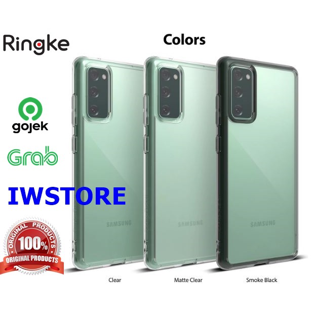Case Samsung S20 FE Ringke Fusion Original Casing Samsung S20 FE
