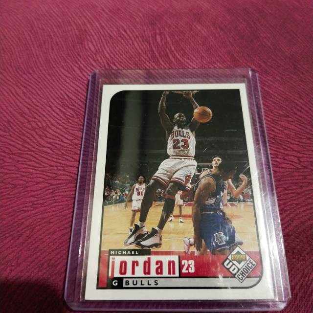 Kartu Basket 1998-99 Upper Deck UD Choice Michael Jordan sample edition