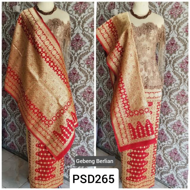 Songket Palembang Gebeng Berlian