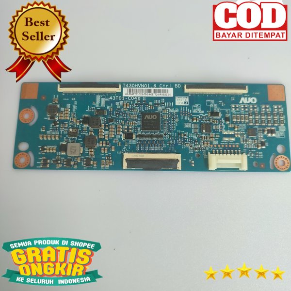 Tcon - T con board logic TV led Samsung UA 43M5100 - 43 M 5100 AK