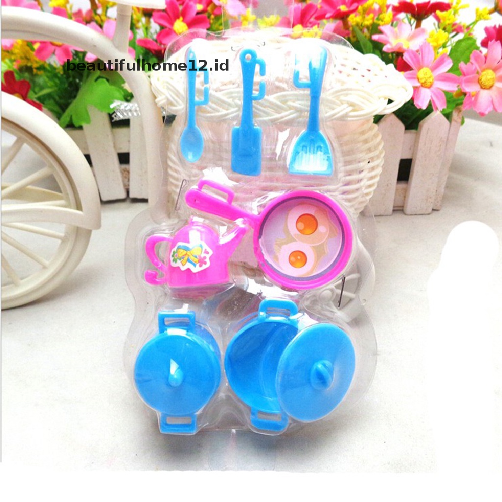 【beautifulhome12.id】 Kitchen Tableware Doll Accessories For Barbie Dolls Girls Baby Play House Toys .