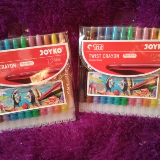 

❤️KRAYON TITI PUTAR PENDEK 12 WARNA ❤️