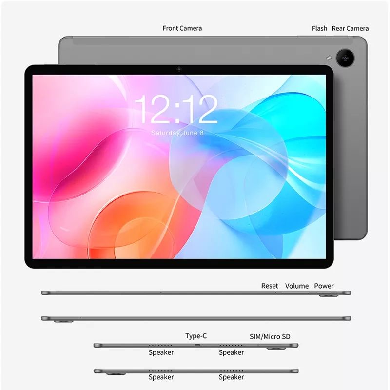 Teclast M40 Air 4G LTE 8/128GB FHD WiFi Android 11 Quad Speaker