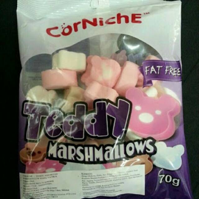 Corniche tedy marshmallow 70gr