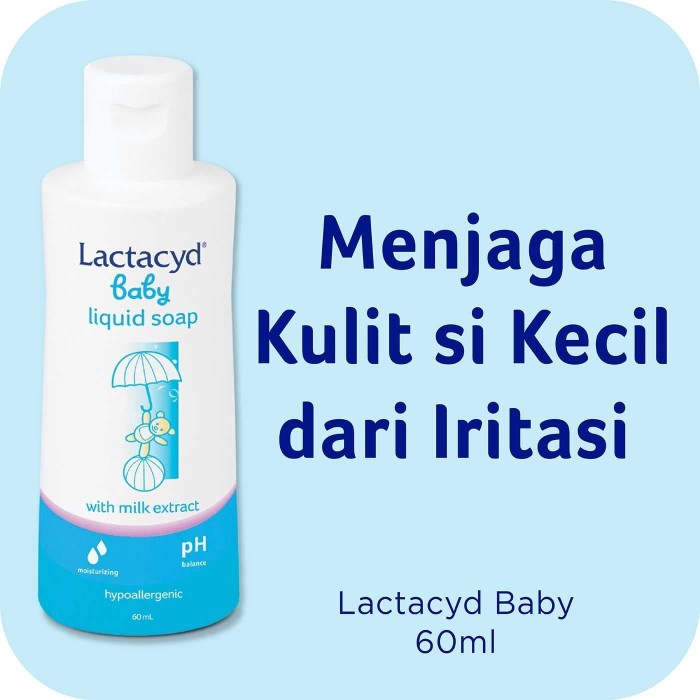 ♥BabyYank♥ Lactacyd Baby Liquid Soap 60ml / 150ml / 250ml - Sabun Cair Bayi