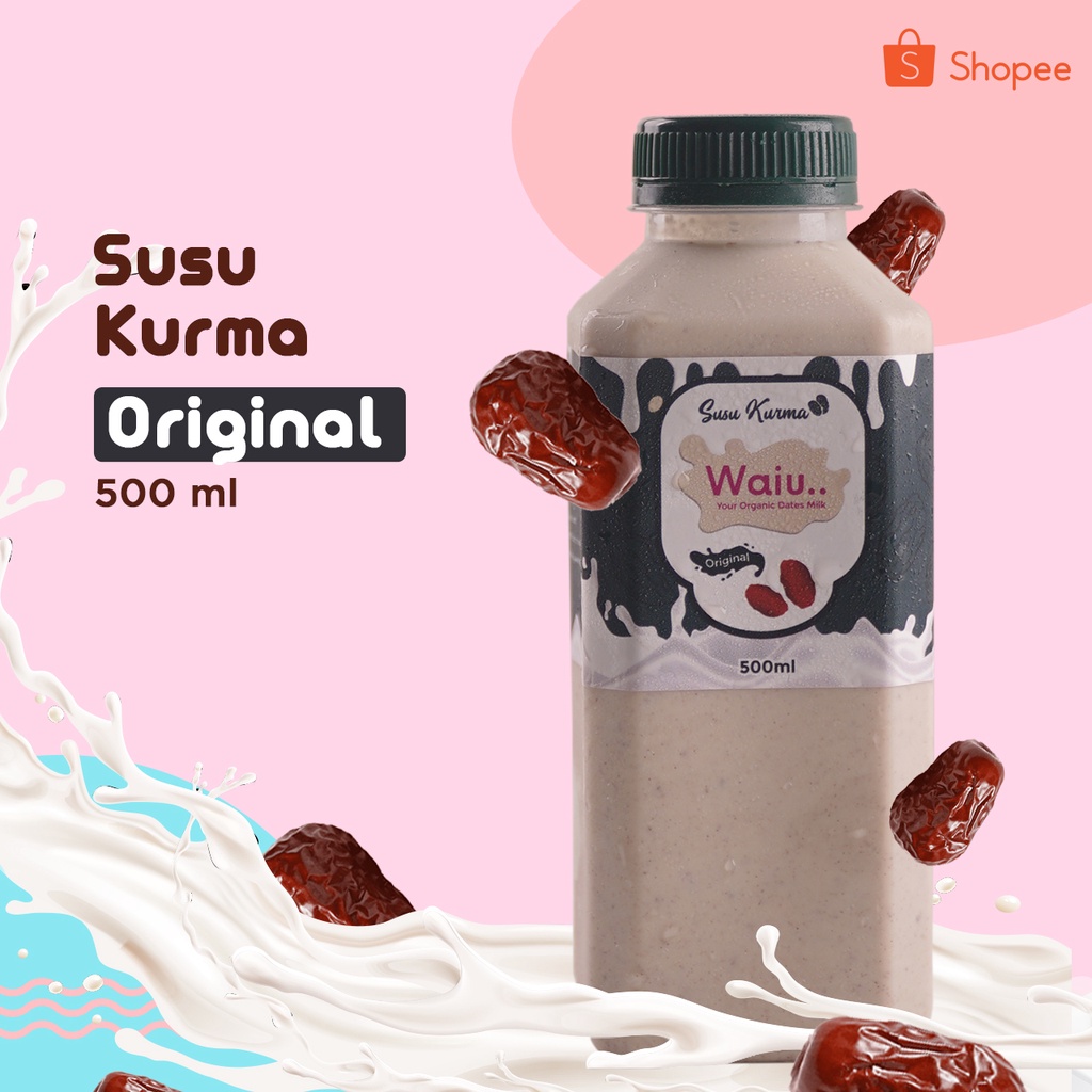 

Waiu Milk - Susu Kurma rasa Kurma Original 500 Ml