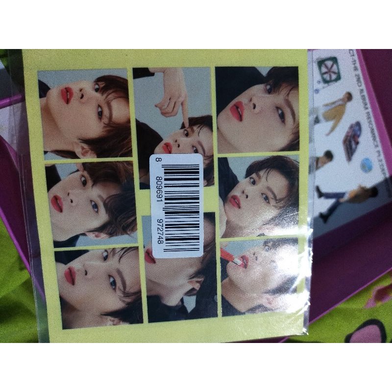

Stiker + Plaroid Kim Wooseok Benefit Clio