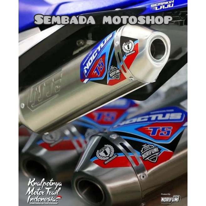 Knalpot Norifumi NOCTUS T5 KLX 150 BF DT Original T 5 KLX BF DTRACKER