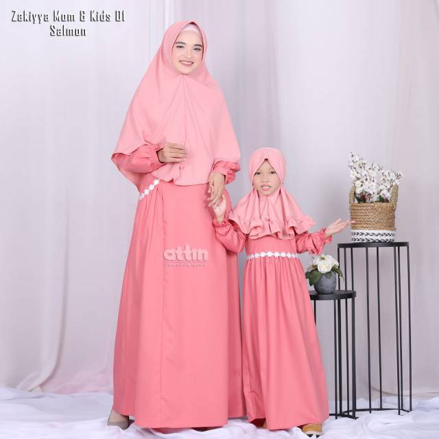 READY STOCK GAMIS ANAK ZAKIYYA BY ATTIN