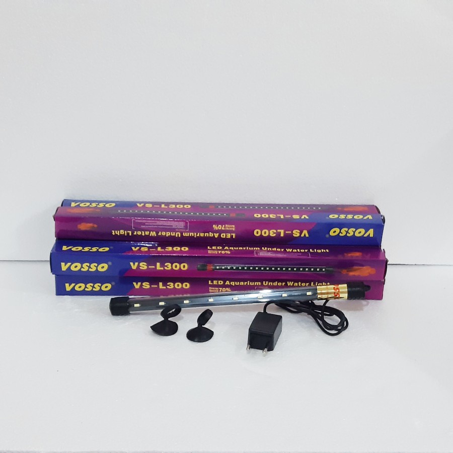 ROSSTON RS T4 30 Lampu Celup LED Aquarium Ikan Aquascape RS30 30cm cm
