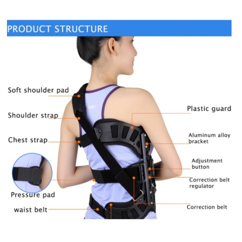 Adjustable Scoliosis Posture Corrector Scoliosis brace