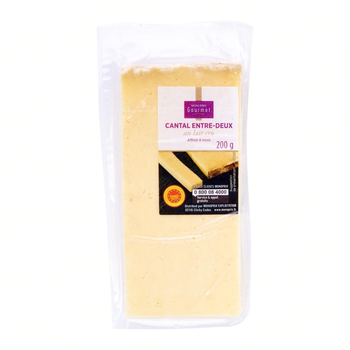 

Monoprix Gourmet Premium Cantal Entre-Deux Cheese Pdo