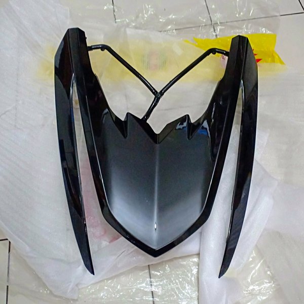 cover front panel tameng kap depan mio m3 125 2PH non original  hitam