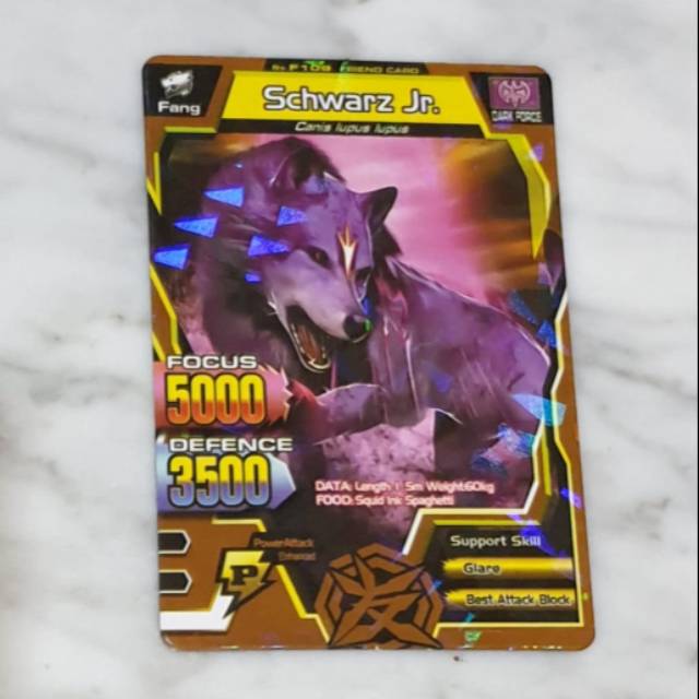 kartu animal kaiser Schwarz jr