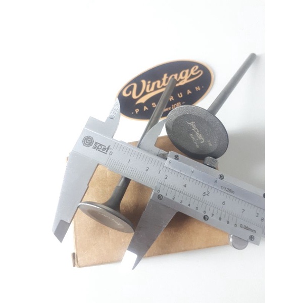 Klep 34 29 batang 5.5 tiger gl megapro japan racing semi titanium bahan sudutan