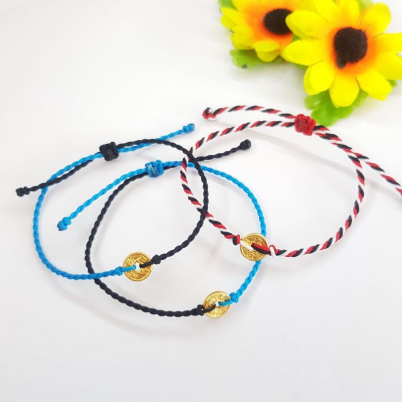 Koin emas hongkong HK 24 KARAT 999 tali china keberuntungan