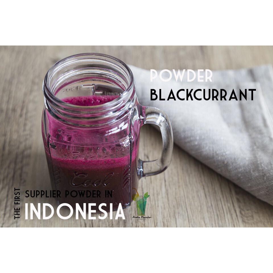 

BLACKCURRANT / bubuk minuman / powder drink / 1kg / Frezzo