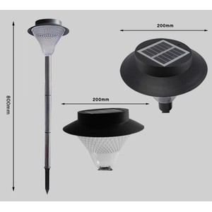 SH Sun Powered lampu taman tenaga matahari solar garden light