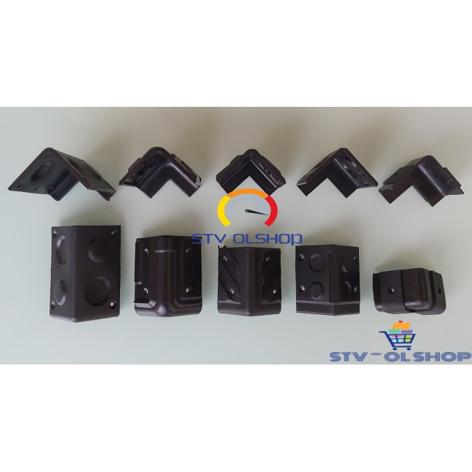 Siku Box Speaker Medium / Sudut Box Salon Plastik Model Garis