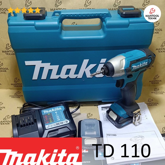 TD110 / TD 110 / TD110DWYE Makita CORDLESS Impact Driver MESIN OBENG