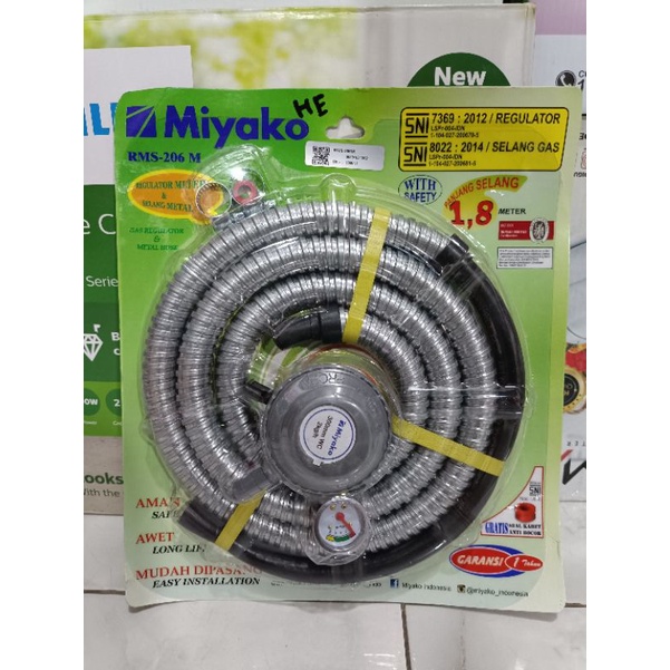 Miyako Selang Regulator RMS-206M Regulator Gas Miyako RMS 206 M