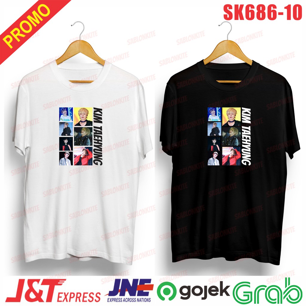 murah!!! kaos KPOP member kim taehyung v unisex sk686 combed 30s