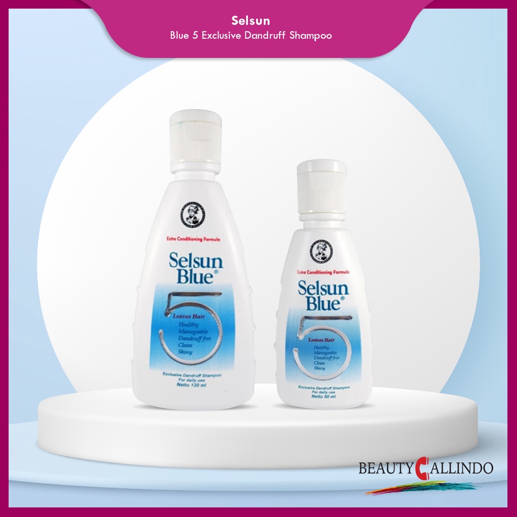 Selsun Blue Five Exclusive Dandruff Shampoo Anti Ketombe