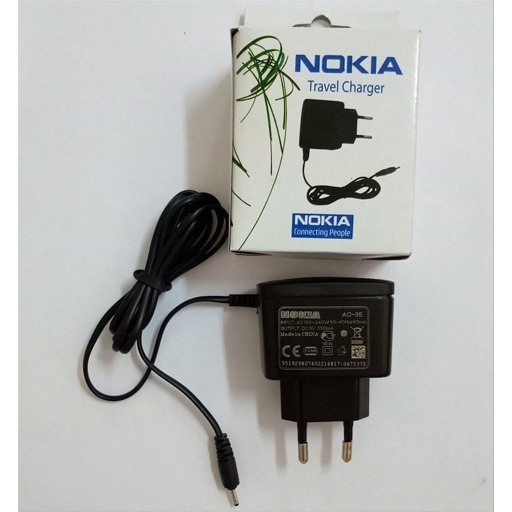 A_    Nokia Charger 6101 N-70 colokan bulat kecil