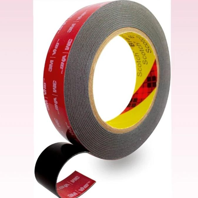 

(BISA COD) Double Tape 3M VHB 5952 Heavy Duty Hitam 12mm 3m EKSLUSIF Kode 907