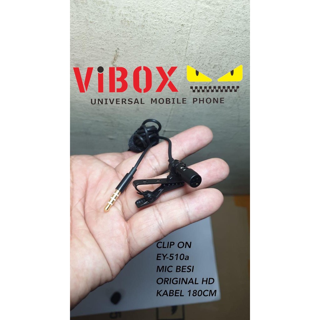 CLIP ON 2IN1 VIBOX ORIGINAL RH12 (CLIP ON AJA) RH11 +LOBANG AUX BUAT HANDSFREE