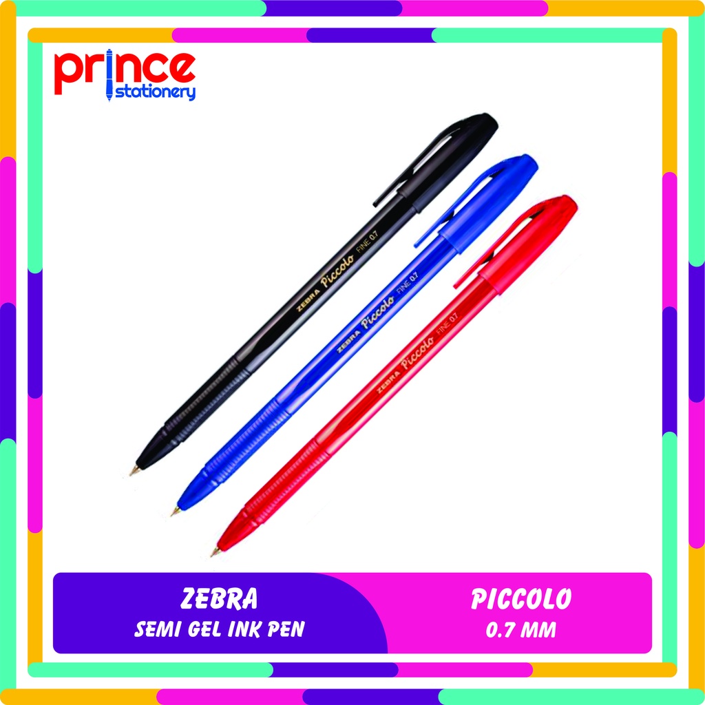 

ZEBRA PICCOLO SEMI GEL INK PEN 0.7 MM
