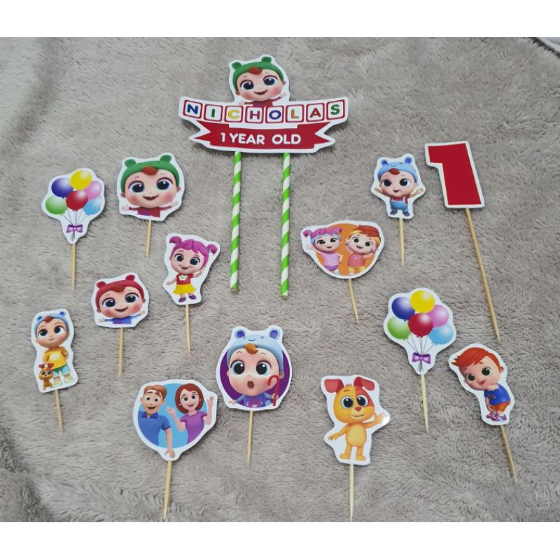 topper cake little angel