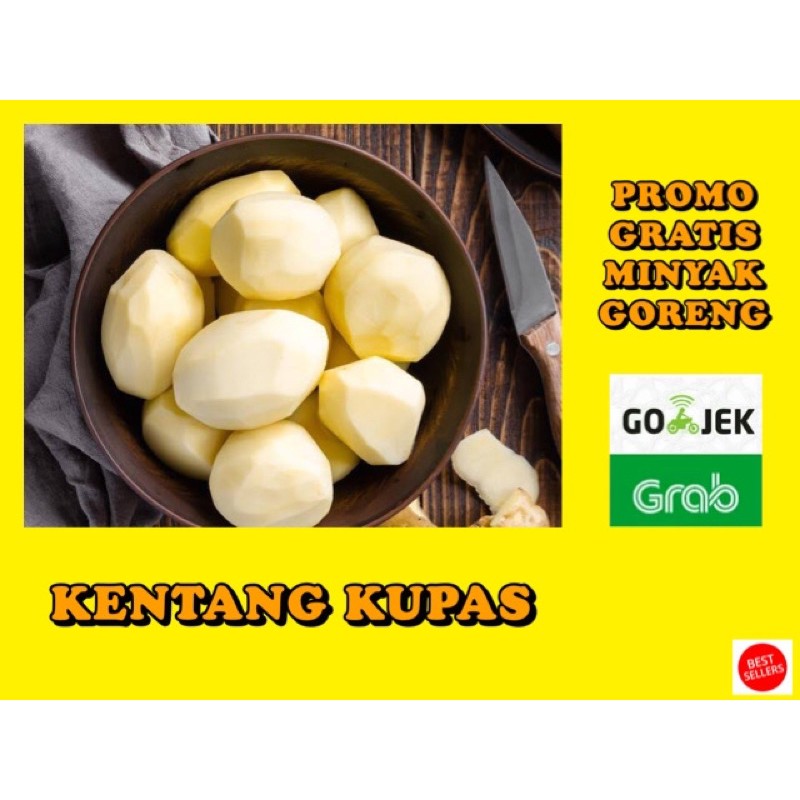 

KENTANG KUPAS 250 GRAM