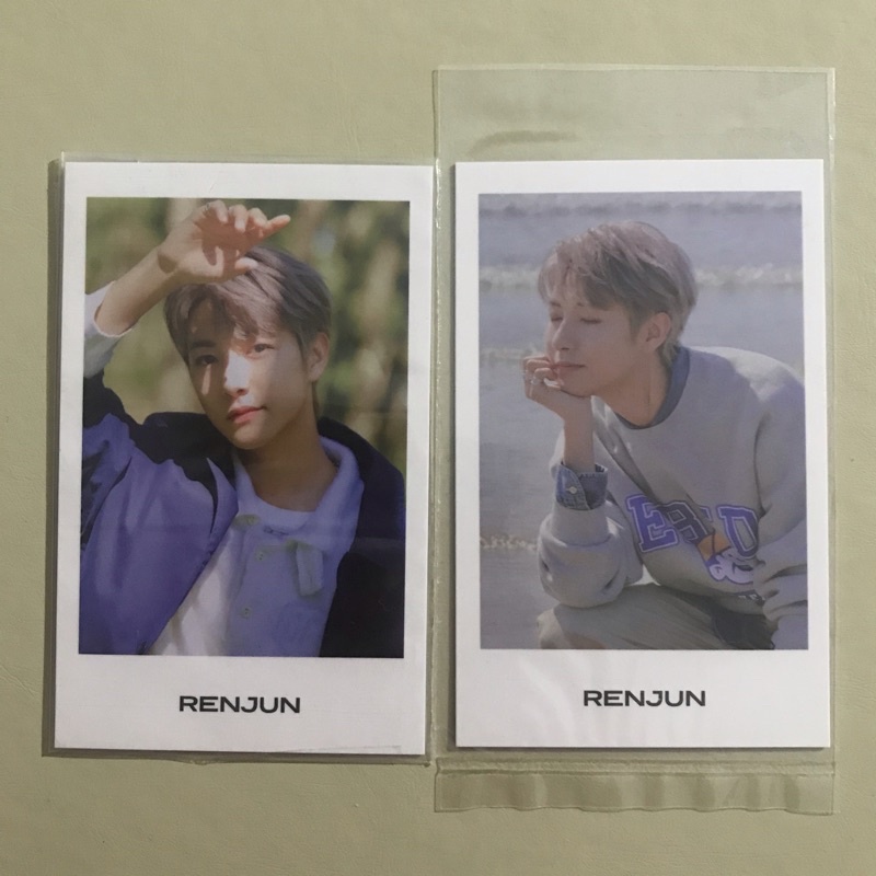 Polaroid From Home Renjun photocard pc resonance